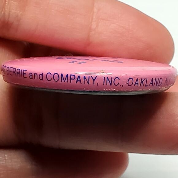 Expensive But Worth It Russ Berrie and Company 1985 Vtg Button Pin 1.5" - Picture 3 of 5